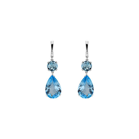 Diamond earrings and Topaz Mag Witch
