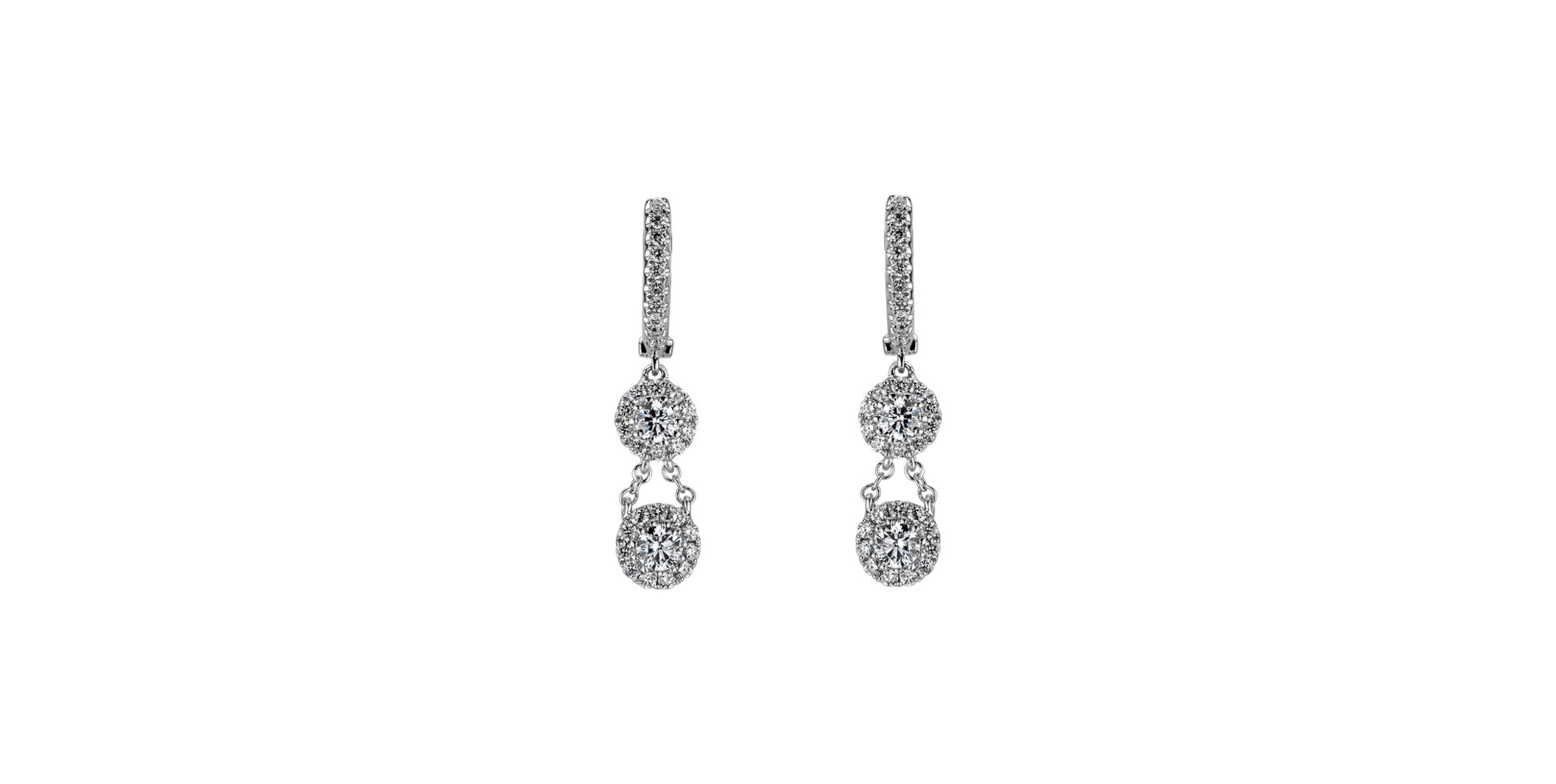 Diamond earrings Hypnotic Enigma