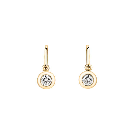 Children's diamond earrings Brilliant Girl