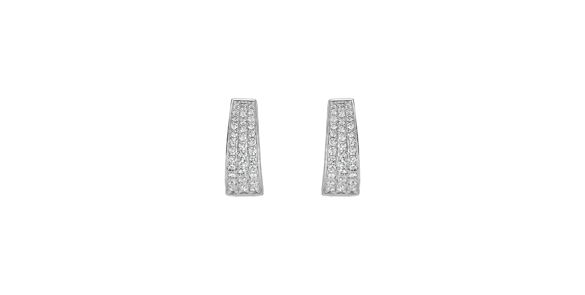 Diamond earrings Harmonia