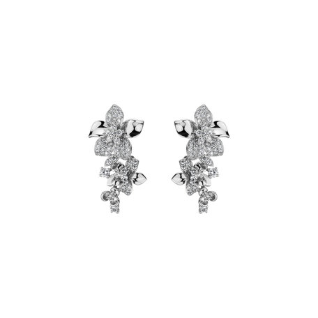Diamond earrings Meadow Marvels