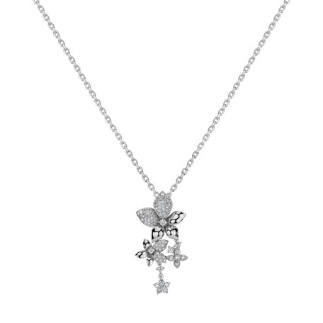 Diamond pendant Celestial Garden