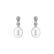 Diamond earrings with Pearl Sea Wonder4