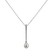 Diamond pendant with Pearl Sea Drop4