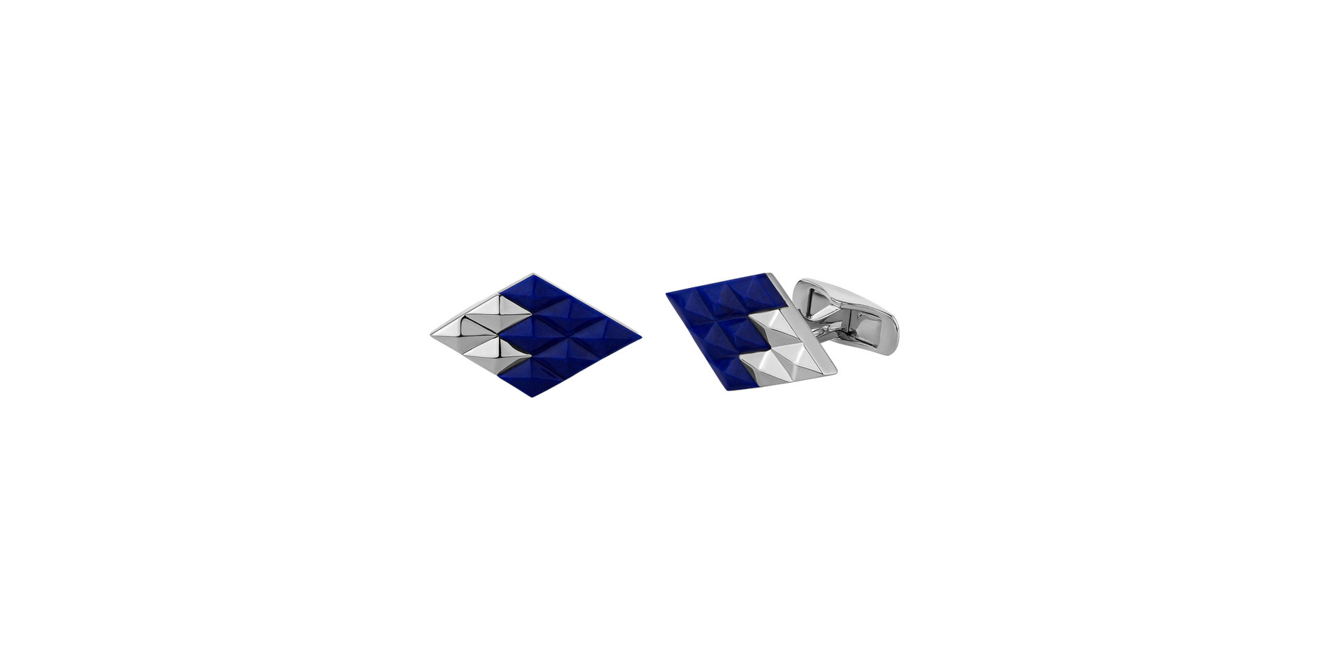Cufflinks with Lapis Lasuli Riven
