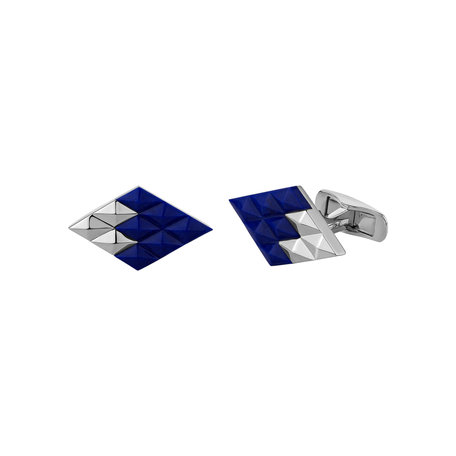 Cufflinks with Lapis Lasuli Riven