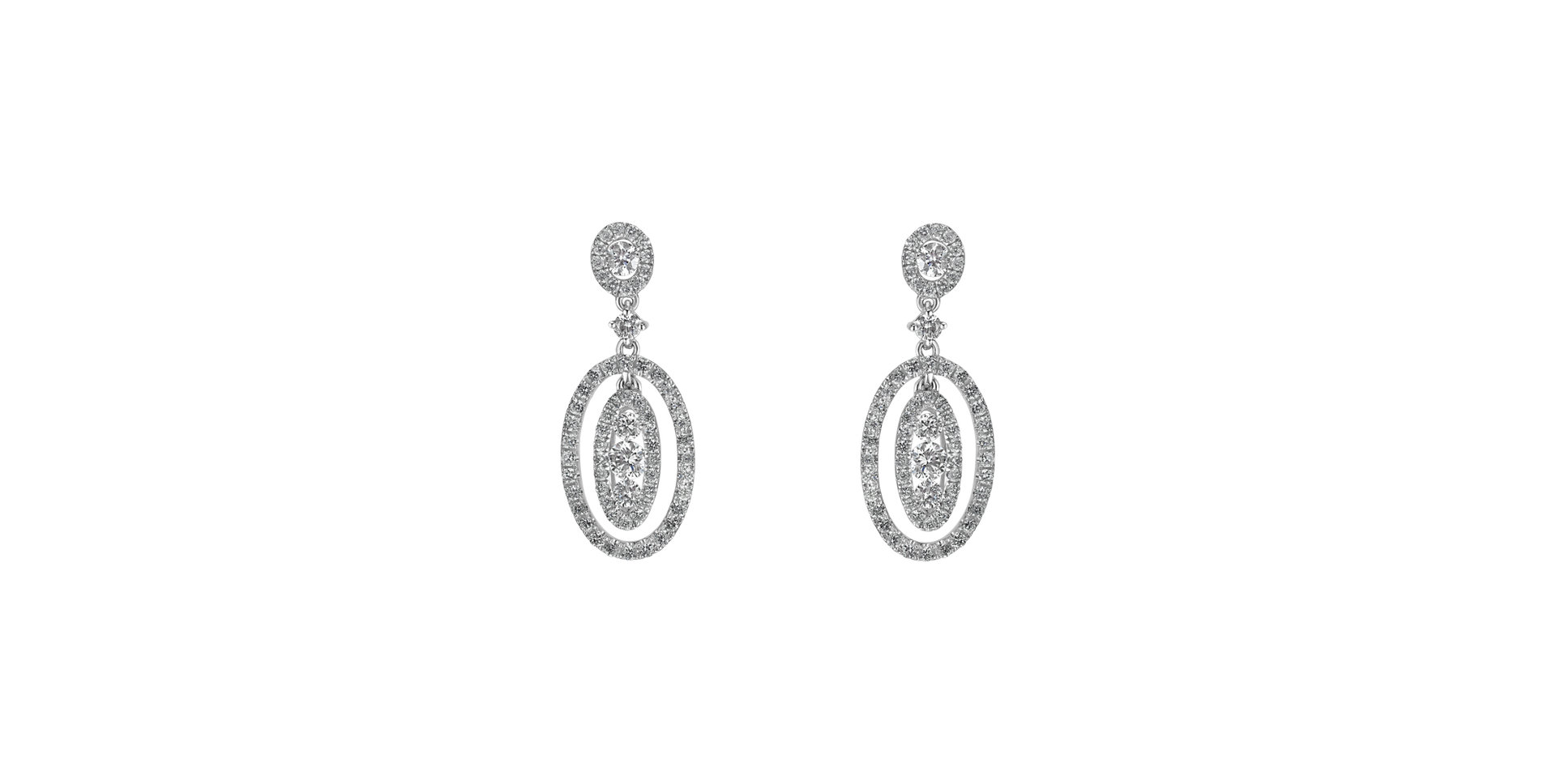 Diamond earrings Miracle
