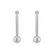 Diamond earrings with Pearl Hermas5