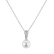 Diamond pendant with Pearl Dvine Passion3