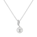 Diamond necklace with Pearl Magical Key3