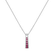 Diamond necklace with Ruby Kalluse3