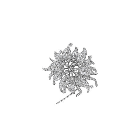 Diamond brooch Calla Lily