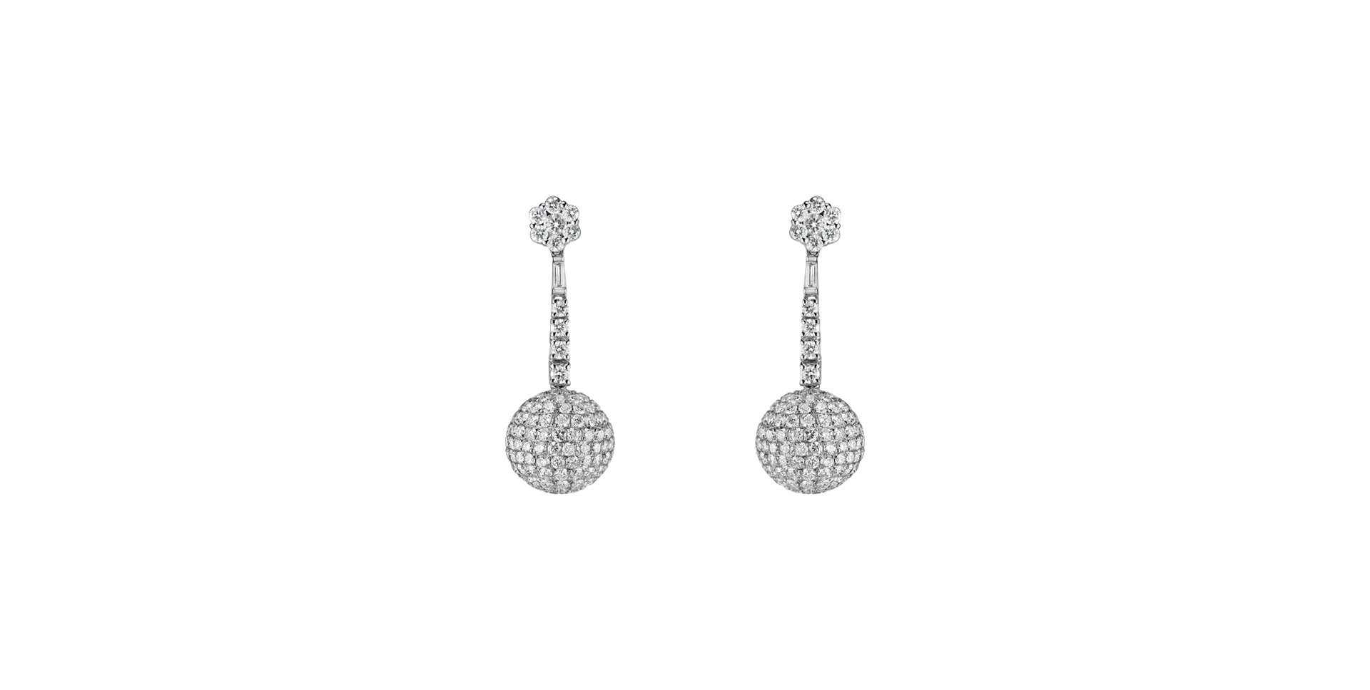 Diamond earrings Freda