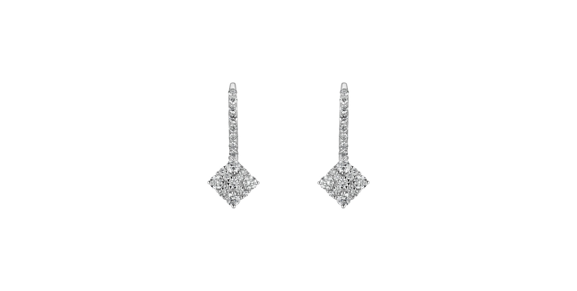 Diamond earrings Orra