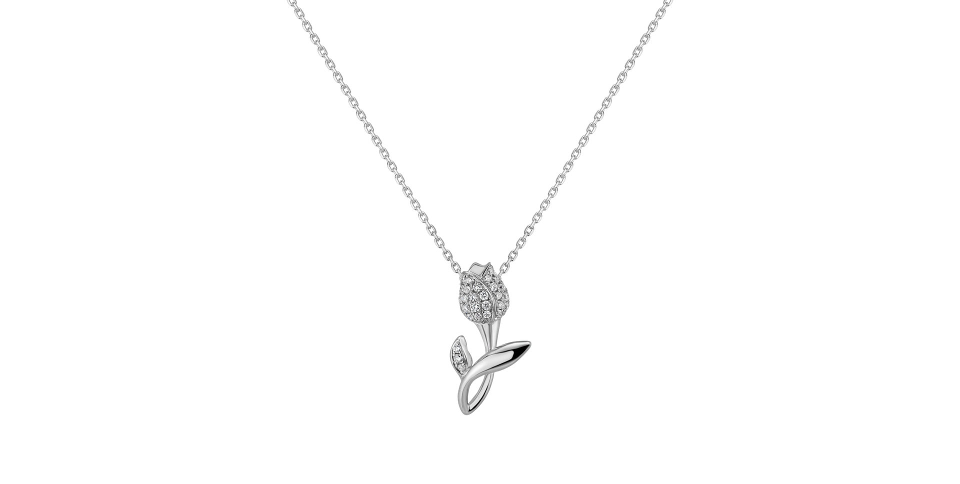 Diamond pendant Tulip Fever
