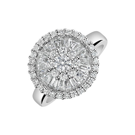 Diamond ring Glamorous Sunflower