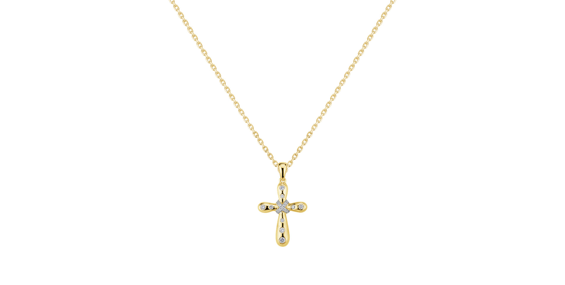 Diamond pendant Magic Cross