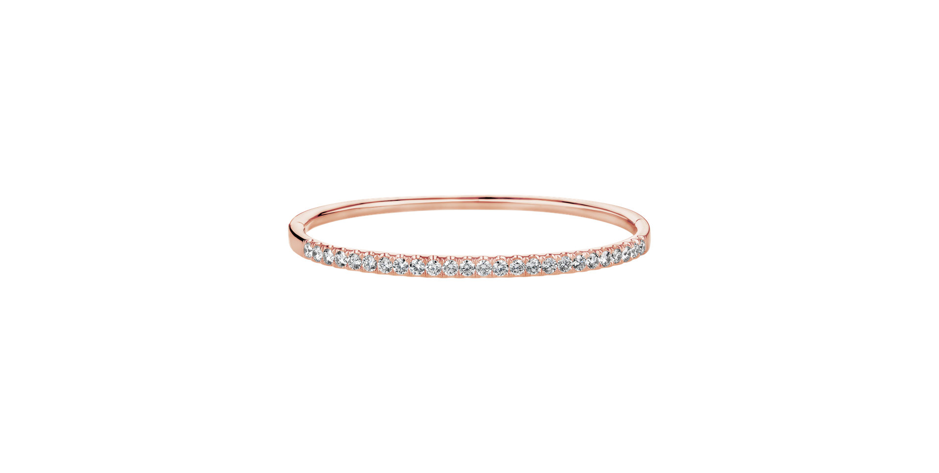 Bracelet with diamonds Minimalist Love