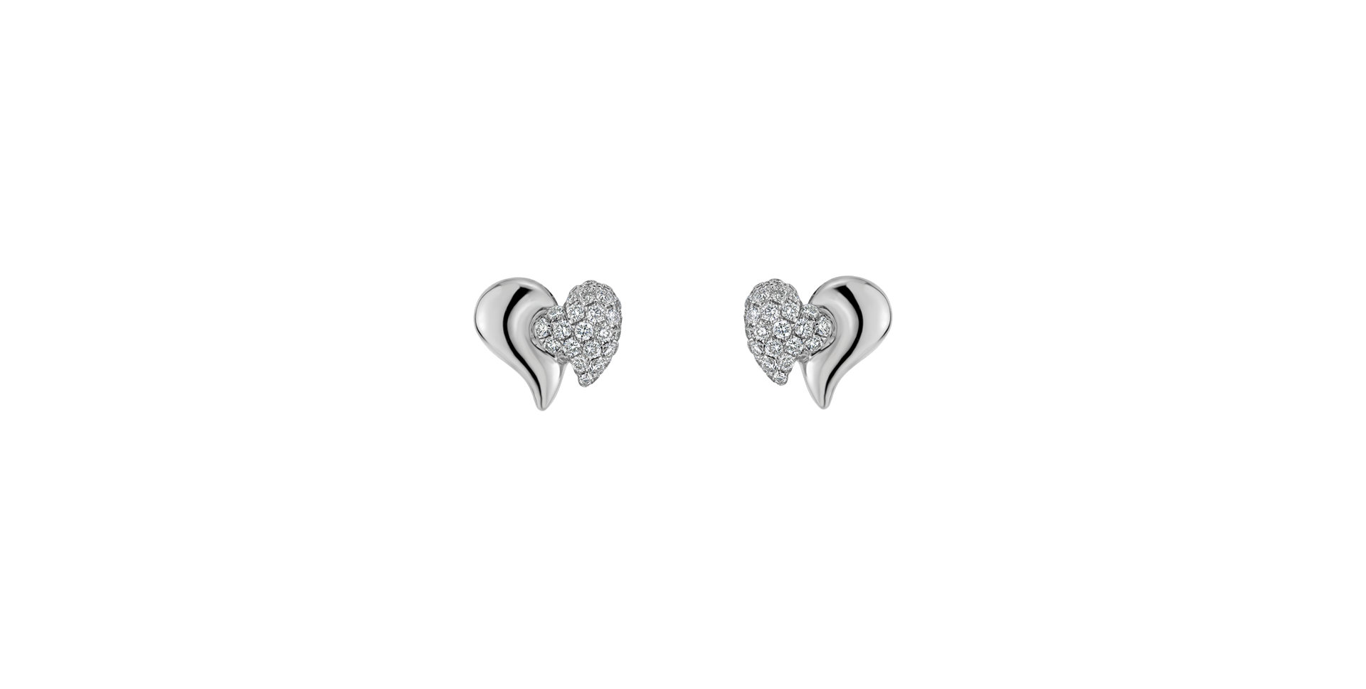 Diamond earrings Brave Heart
