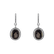 Diamond earrings with Quartz Penny5