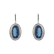 Diamond earrings with Topaz Melissa5