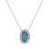 Diamond pendant with Topaz Vanza3