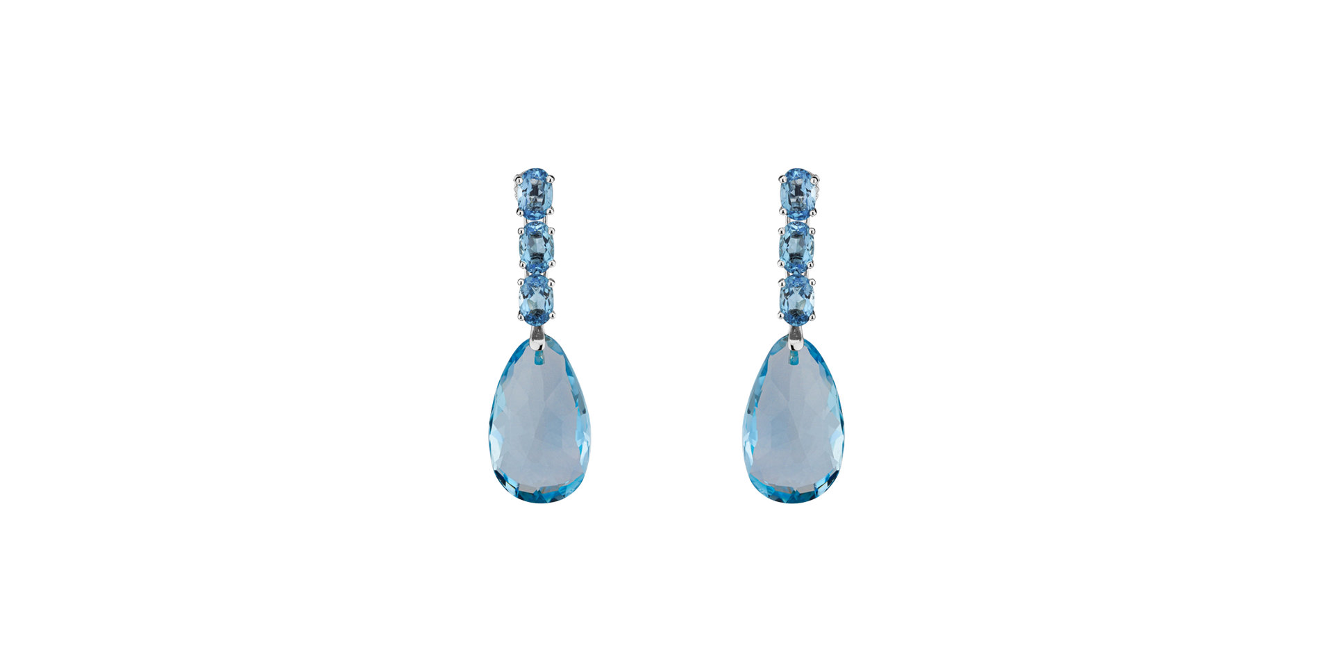 Earrings with Topaz Delfina