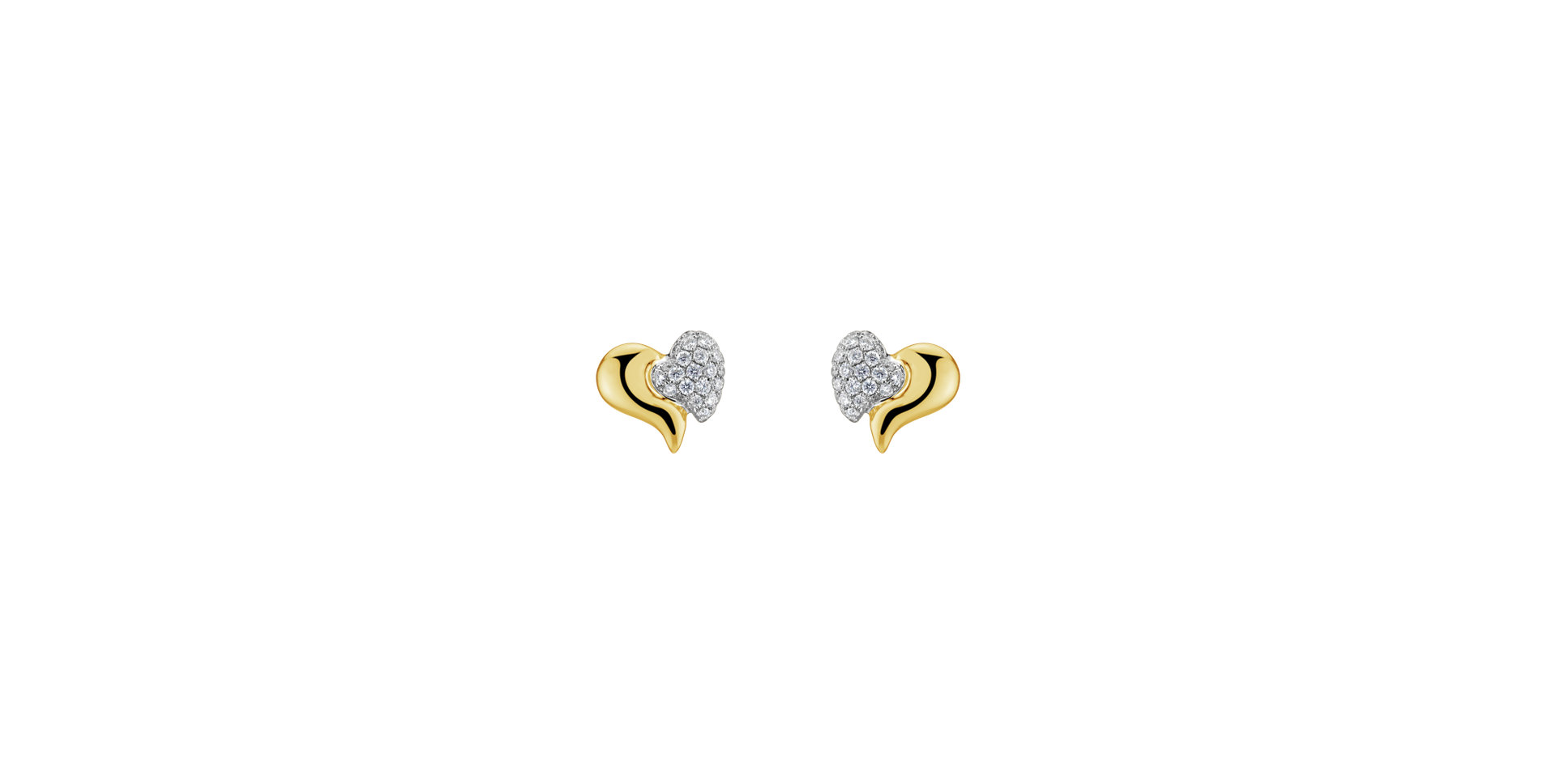 Diamond earrings Brave Heart