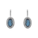 Diamond earrings with Topaz Sabrina Spell5