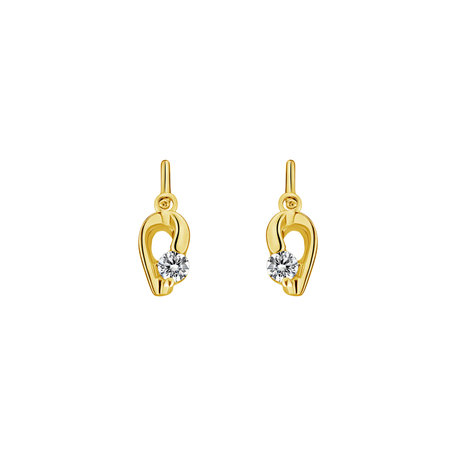 Children's diamond earrings Fragile Dream