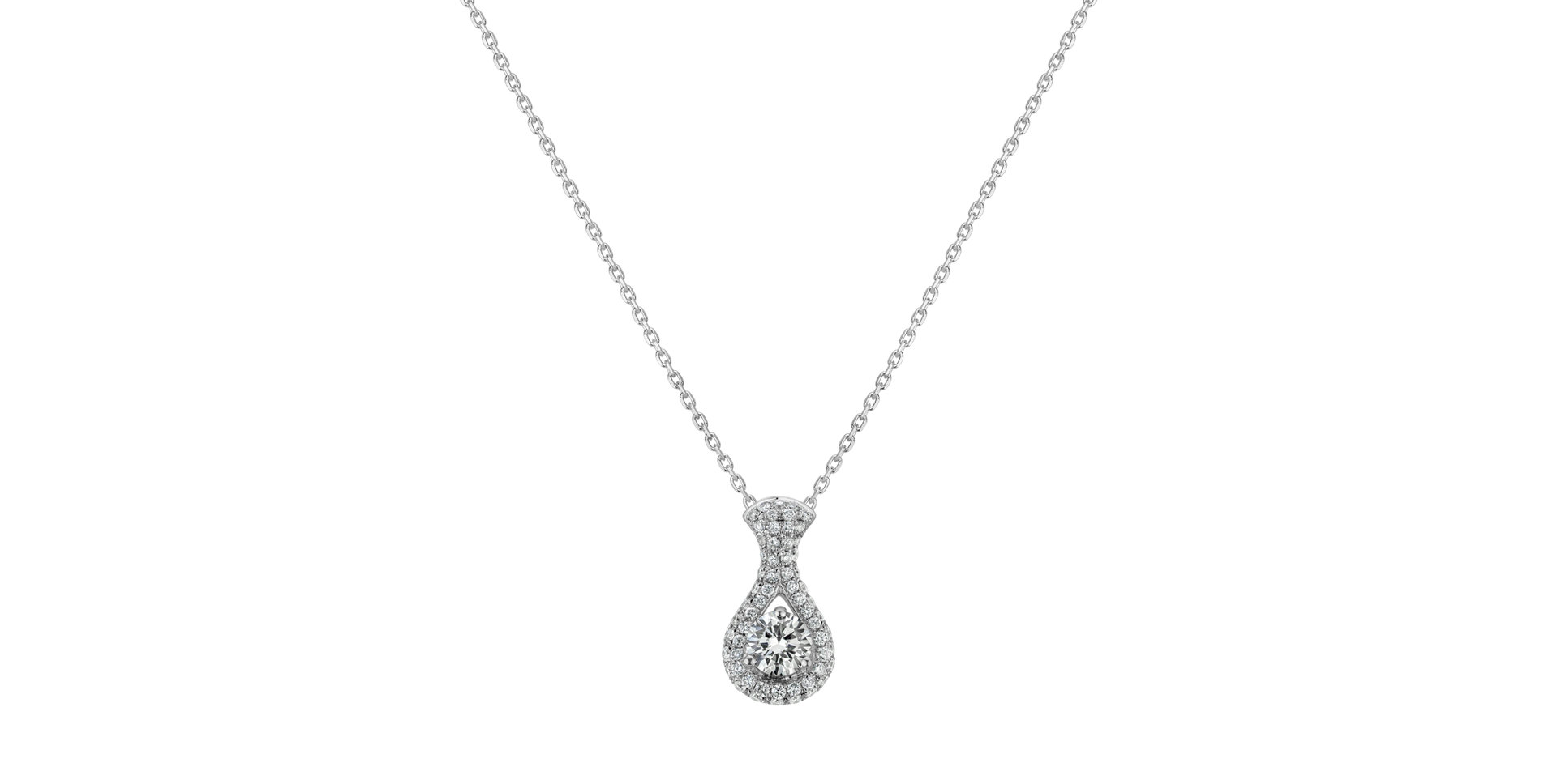 Diamond pendant Brilance Luck