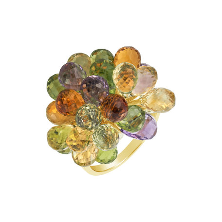 Ring with gemstones Fantastic Grapes