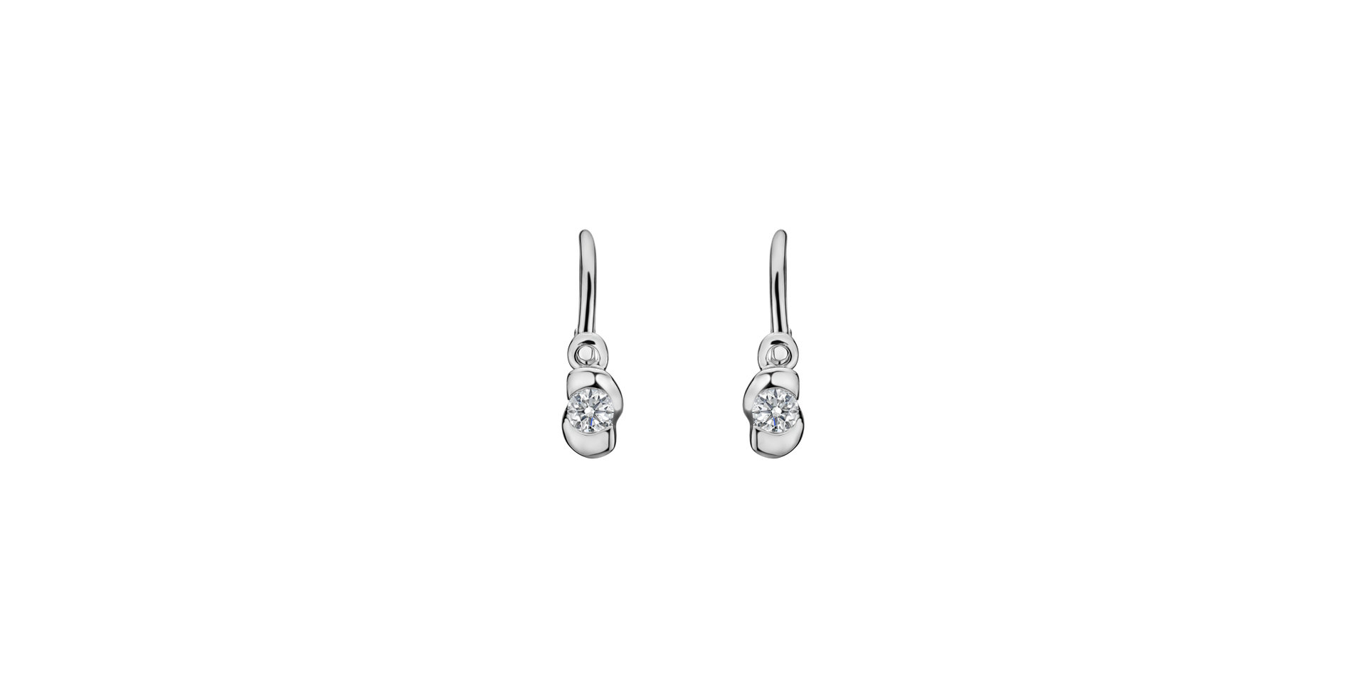 Children's diamond earrings Larita