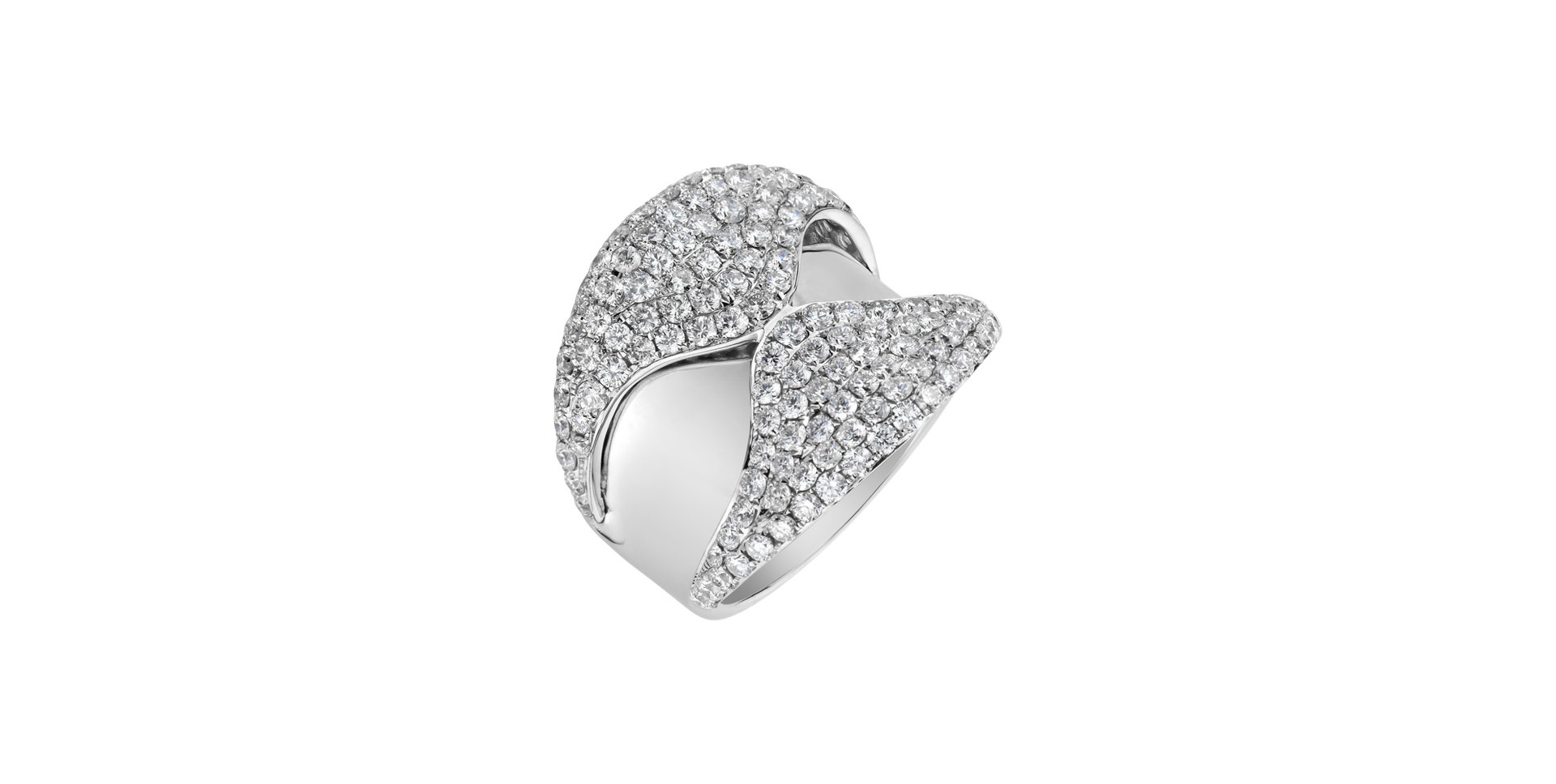 Diamond ring Dazzling Wave