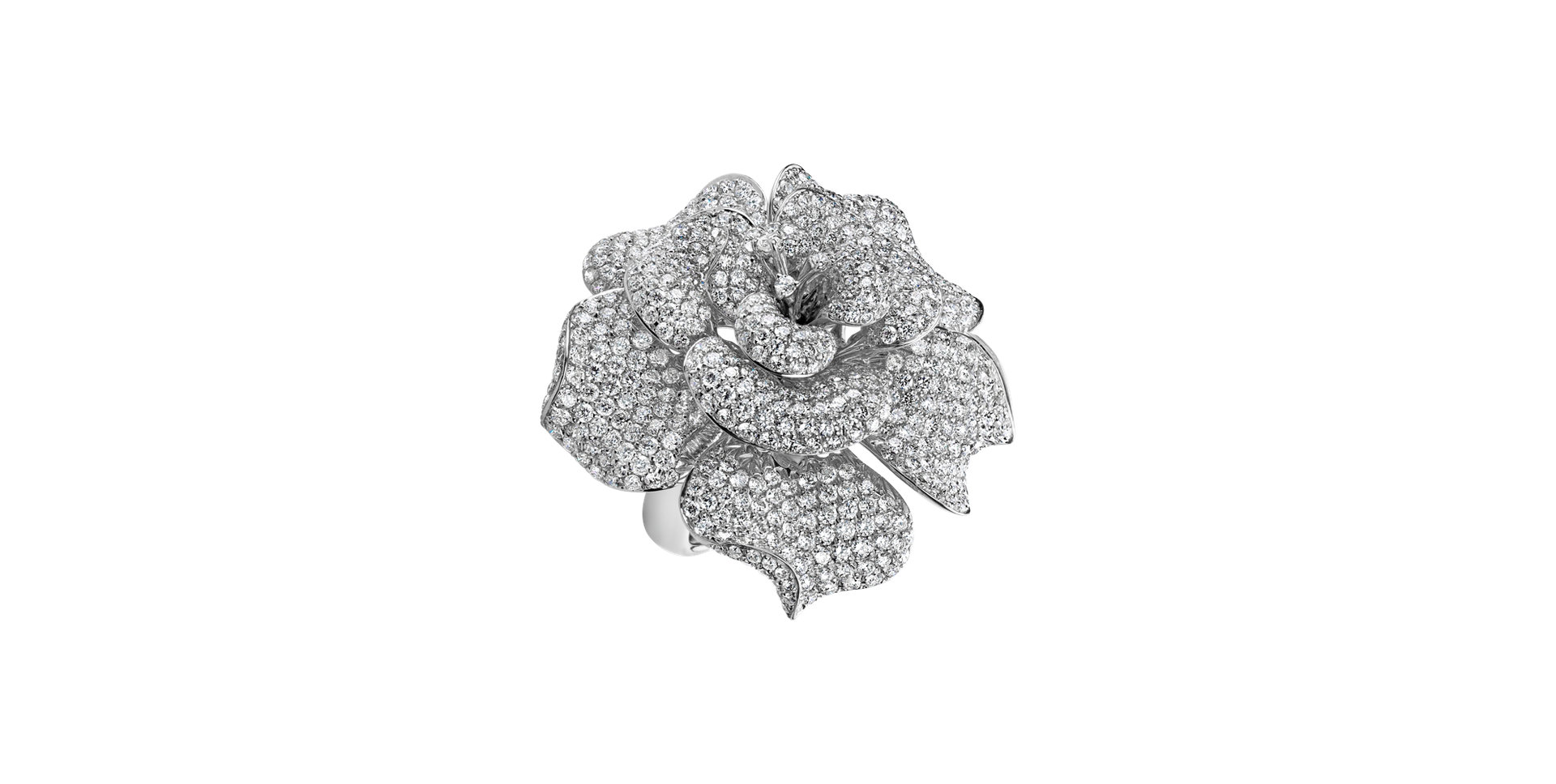 Diamond ring Andromeda Flower