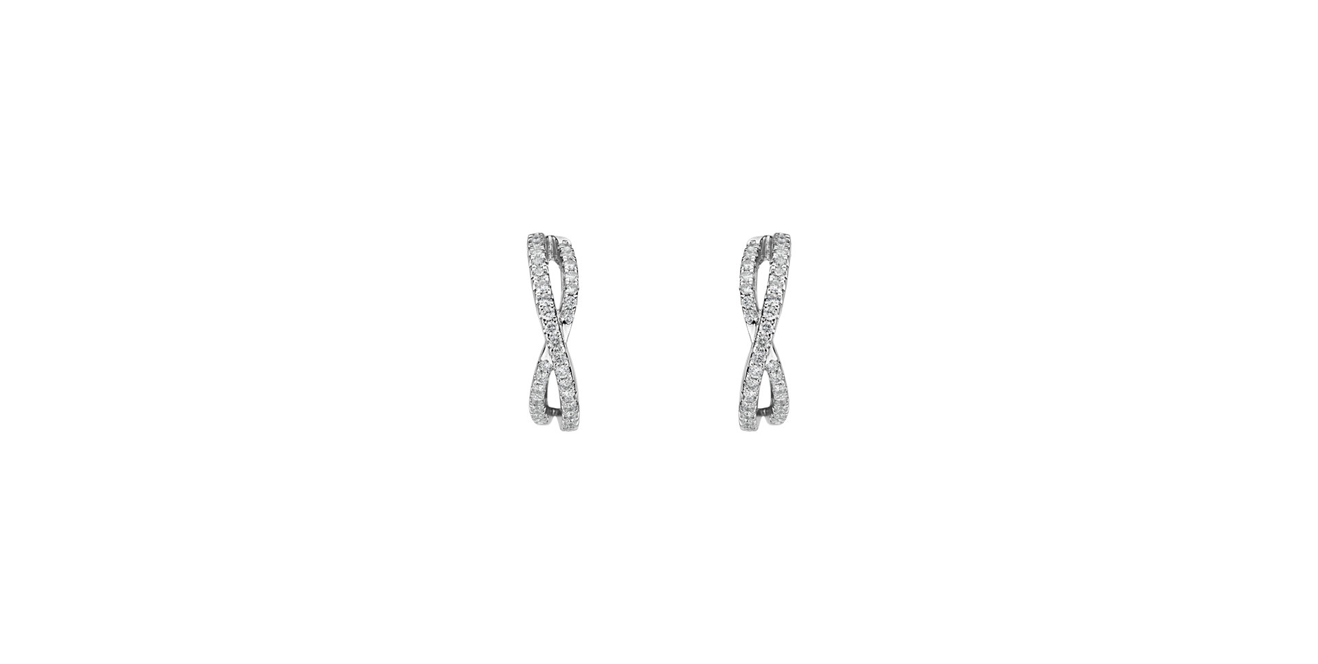 Diamond earrings Eternity Elegance