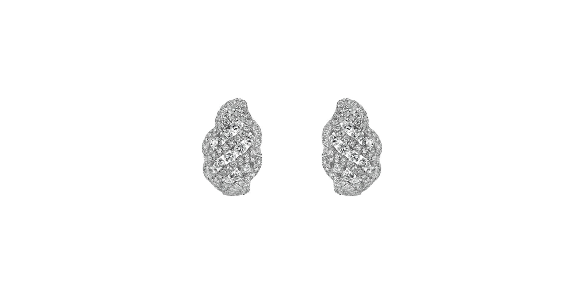 Diamond earrings Shiva