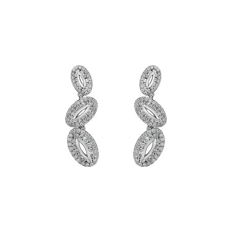 Diamond earrings Rajveer