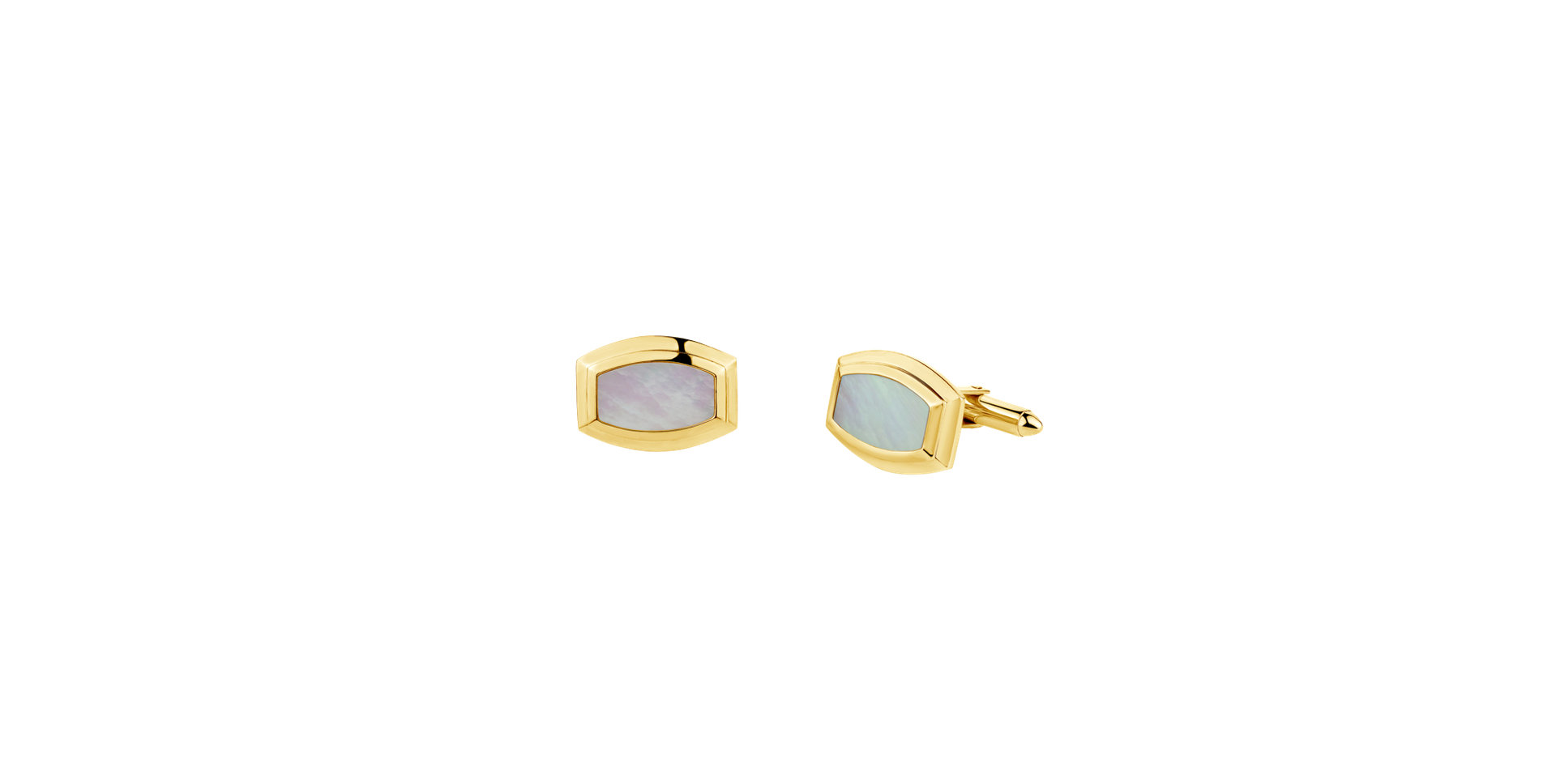 Cufflinks with Mother of Pearl Pearl Perfection
