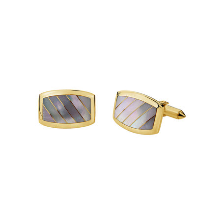 Cufflinks with Mother of Pearl Chivalry