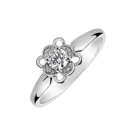 Diamond ring Pale Blossom