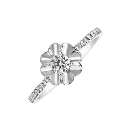 Diamond ring Flower Vow