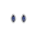 Diamond earrings with Sapphire Sign of Desire5