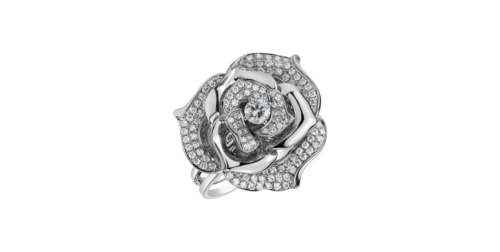Diamond ring Mystical Orchid