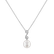 Diamond pendant with Pearl Mermaid Song3