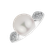 Diamond ring with Pearl Jacqueline4