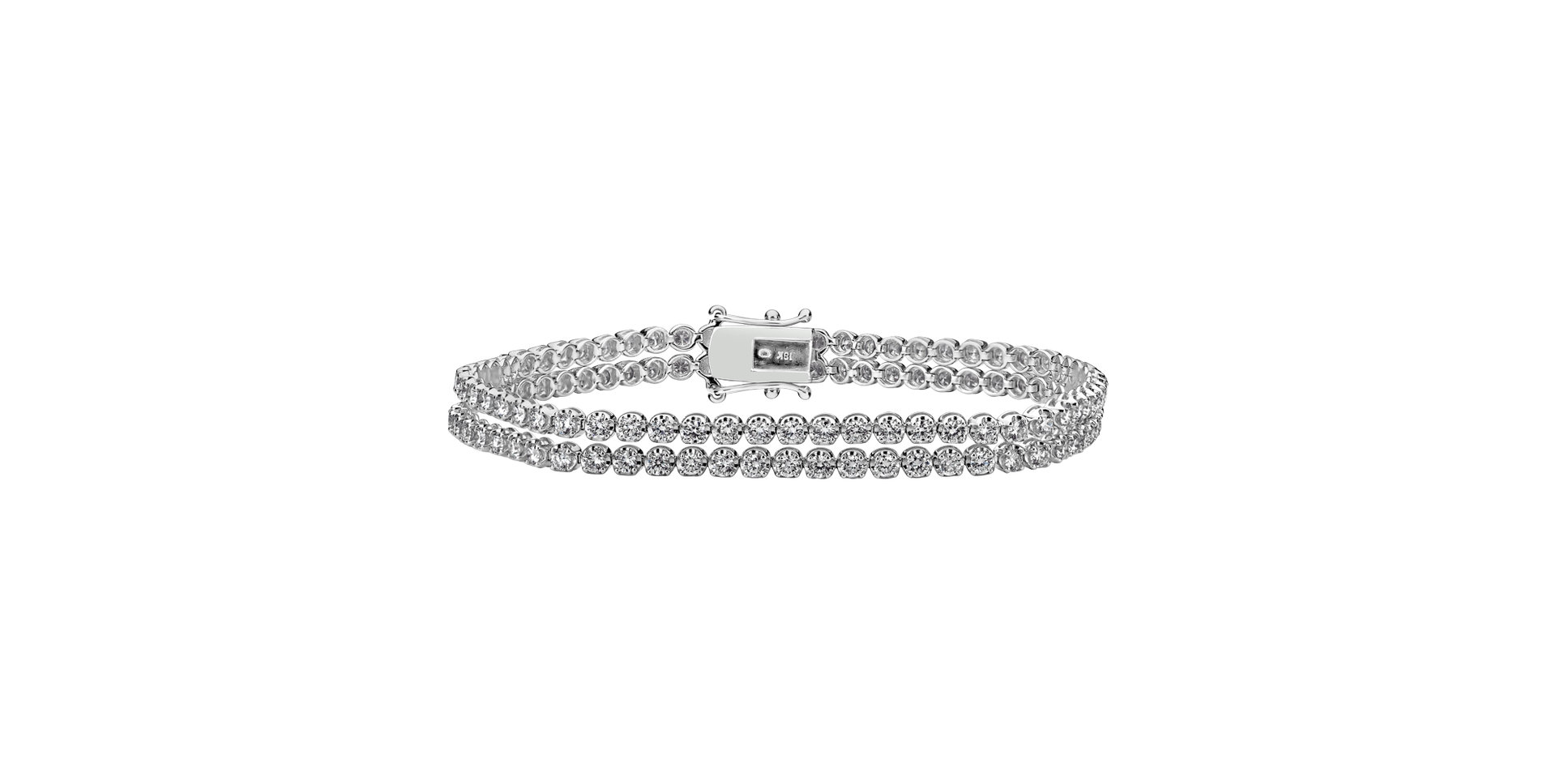 Bracelet with diamonds Bebelicious