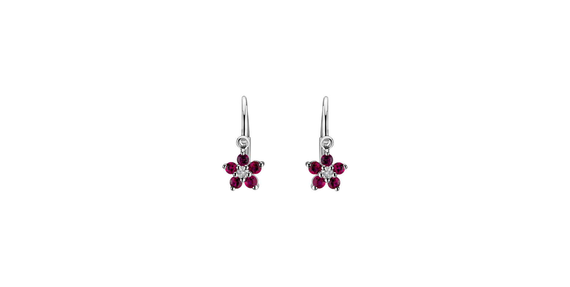 Children's diamond earrings and Ruby Lovely