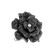 Ring with black and white diamonds Midnight Princess4