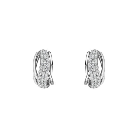 Diamond earrings Embla